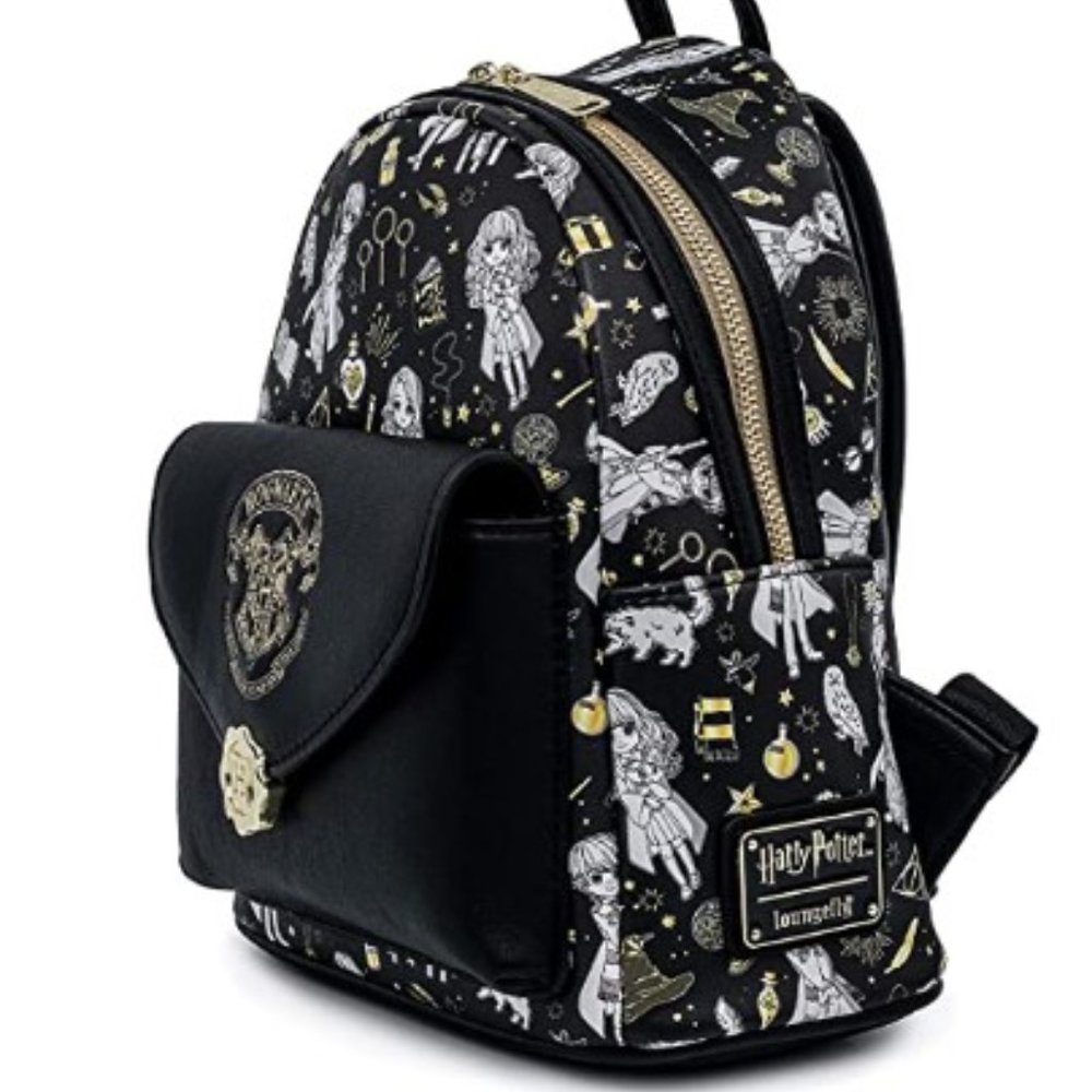 Loungefly Harry Potter Chibi Mini Backpack & Wallet